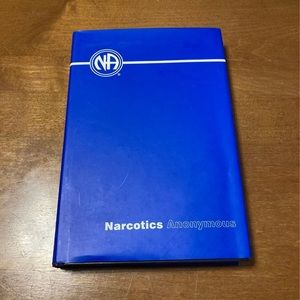 Narcotics anonomous blue book just for today, basic text , sponsorship, ect NEW